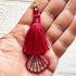 Maroon Handmade Ethnic Latkan Tassel Pack of 2 for Saree, Blouse & Lehenga | Craft Shop India