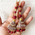 Maroon Ethnic Nalki Cone Latkan Tassel Pack of 2 for Saree, Blouse & Lehenga | Craft Shop India