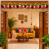 Pink Red Rose Bandhanwar Toran for Door Entrance | 40 Inch | Craft Shop India