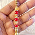 Red Handmade Ethnic Sequin Tassel Latkan Set of 2 for Saree, Blouse & Lehenga | Craft Shop India