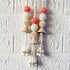 Orange Nalki Pichwai Lotus with Flower Bunch Hanging Pack of 2 | Wall Décor | Craft Shop India