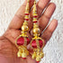 Maroon Handmade Ethnic Beads Latkan Tassel Pack of 2 for Saree Pallu, Blouse, Lehenga & Dupatta | Craft Shop India