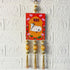 Orange Pichwai Cow Shubh Labh Tassels Hanging Pair for Home Decoration | Craft Shop India