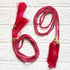 Rani Pink Tassel with Cord Rope Pack of 2 for Saree, Blouse, Lehenga & Dupatta | Craft Shop India