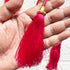 Rani Pink Tassel with Cord Rope Pack of 2 for Saree, Blouse, Lehenga & Dupatta | Craft Shop India