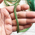 Green Tassel with Cord Rope Pack of 2 for Saree Pallu, Blouse & Lehenga | Craft Shop India