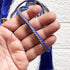 Royal Blue Tassel with Cord Rope Pack of 2 for Saree Pallu, Blouse & Lehenga | Craft Shop India