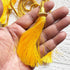Yellow Tassel with Cord Rope Pack of 2 for Saree, Blouse, Dupatta & Lehenga | Craft Shop India