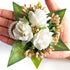 White Handmade Artificial 3 Flowers & Pollen Bunch Pack of 6 & 12 | Trousseau Packing | Craft Shop India