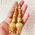Golden Handmade Ethnic Cutdana Latkan Tassel Set of 2 for Saree Pallu, Blouse, Suits, Dupatta, Lehenga Decor & DIY Art & Crafts | Craft Shop India