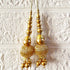 Golden Handmade Ethnic Cutdana Latkan Tassel Set of 2 for Saree Pallu, Blouse, Suits, Dupatta, Lehenga Decor & DIY Art & Crafts | Craft Shop India