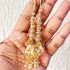 Golden Handmade Crystal Beaded Latkan Pair for Saree, Blouse & Lehenga | Craft Shop India