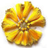 Sunshine Yellow Fancy Silk Tassels with Zari Bead Thread Latkan Pack of 10 | Craft Shop India
