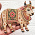 Kamdhenu Cow Printed MDF Cutout Pack of 4 | 6 Inch | DIY Decoration, Toran & Bandhanwar | Craft Shop India
