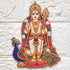 Lord Karttikeya (Murugan) Printed MDF Cutout Pack of 10 | DIY Decoration, Toran & Bandhanwar | Craft Shop India