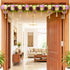 Purple Blossom Pearl Toran for Main Door, Mandir & Home Décor | 40 Inch | Craft Shop India