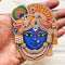 Krishna Ji Printed MDF Cutout Pack of 10 for DIY Decoration, Toran & Bandhanwar | Craft Shop India