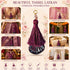 Wine Mirror Handmade Ethnic Latkan Tassel Pack of 2 for Saree, Blouse & Lehenga | Craft Shop India