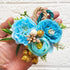 Rope Cord 3 Flower Bunch Pack of 4 for Gift Hamper, Trousseau Packaging & Craft Décor | Craft Shop India