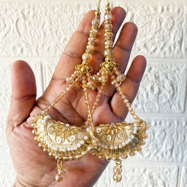 Ethnic Style Latkan pair for Blouse, Lehenga & Craft Décor Design 9 | Craft Shop India