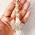 Ethnic Style Mirror & Beads Work Latkan for Blouse, Lehenga & Craft Décor Design 8 | Craft Shop India