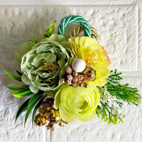 Rope Cord 3 Flower Bunch Pack of 4 for Gift Hamper, Trousseau Packaging & Craft Décor | Craft Shop India