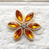 Craft Shop India Rhinestone Star Shape Patch Pack of 10 for Laddu Gopal Dress & DIY Crafts