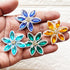Craft Shop India Rhinestone Star Shape Patch Pack of 10 for Laddu Gopal Dress & DIY Crafts