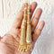 Ethnic Style Golden Latkan pair for Blouse, Lehenga & Craft Décor Design 5 | Craft Shop India
