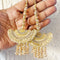 Ethnic Style Semi Circle Latkan Pair for Blouse, Lehenga & Craft Décor