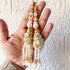 Handcrafted Ethnic Style Latkan Pair for Blouse, Lehenga & Craft Décor – Golden & White