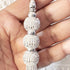 3 Silver Cutdana Beads Latkan Pair for Ethnic Wear & Crafts | Craft Shop India