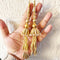 Golden Latkan Pair for Blouse, Lehenga & Dupatta | Traditional Tassels for Bridal & Festive Wear | Craft shop India