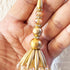 Golden Latkan Pair for Blouse, Lehenga & Dupatta | Traditional Tassels for Bridal & Festive Wear | Craft shop India