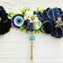 Blue Evil Eye Bandhanwar Toran 40 Inch for Home Door Entrance | Craft Shop India