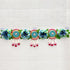 Blue Flower Bandhanwar Toran for Door Entrance | 40 Inch | Craft Shop India