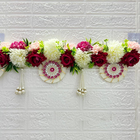 Rani Rose Bandhanwar Toran 40 Inch for Home Door Entrance | Craft Shop India