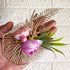 Two Peonies Ginkgo Leaves Flower Bunch Pack of 4 for Gifting & Decor | Craft Shop India