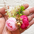 2 Peonies Bunch Pack of 6 for Hamper, Trousseau & Wedding Décor | Craft Shop India