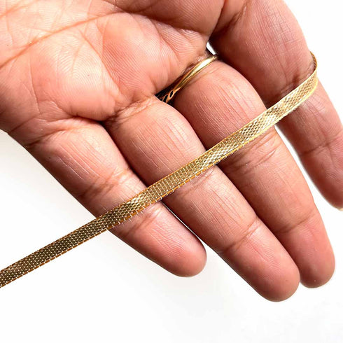 Gold Color Gota Lace (50 Meter)