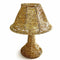 Vintage Style Golden Cut Pipes Lamp