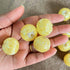 Yellow Color Katdana Beads Pack Of 10