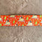 Orange Color Pichwai Print Toran Patta (Base)