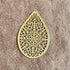 Lotus Leaf Full Cutwork Golden Patra Pack Of 20