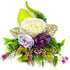 Move & Cream Color Flower Bunch Pack Of 2 for Trousseau & Gift Packaging, Wedding & Festive Decoration