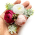 Handmade Artificial Peonies Flower Bunch Pack of 6 for Hamper, Trousseau & Wedding Décor | Craft Shop India