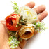 Handmade Artificial Peonies Flower Bunch Pack of 6 for Hamper, Trousseau & Wedding Décor | Craft Shop India