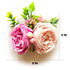 2 Cabbage Rose Flower Bunch Set of 4 for Trousseau Packing, Hamper & Wedding Décor | Craft Shop India