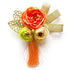 Premium Cabbage Rose & Peonies with Tassels Flower Bunch Set of 4 for Trousseau & Gift Packaging | Craft Shop India