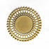 Round Shape Golden Patra Pack Of 20